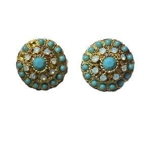 Vintage 1970’s Sarah Coventry AQUARIUS Earrings